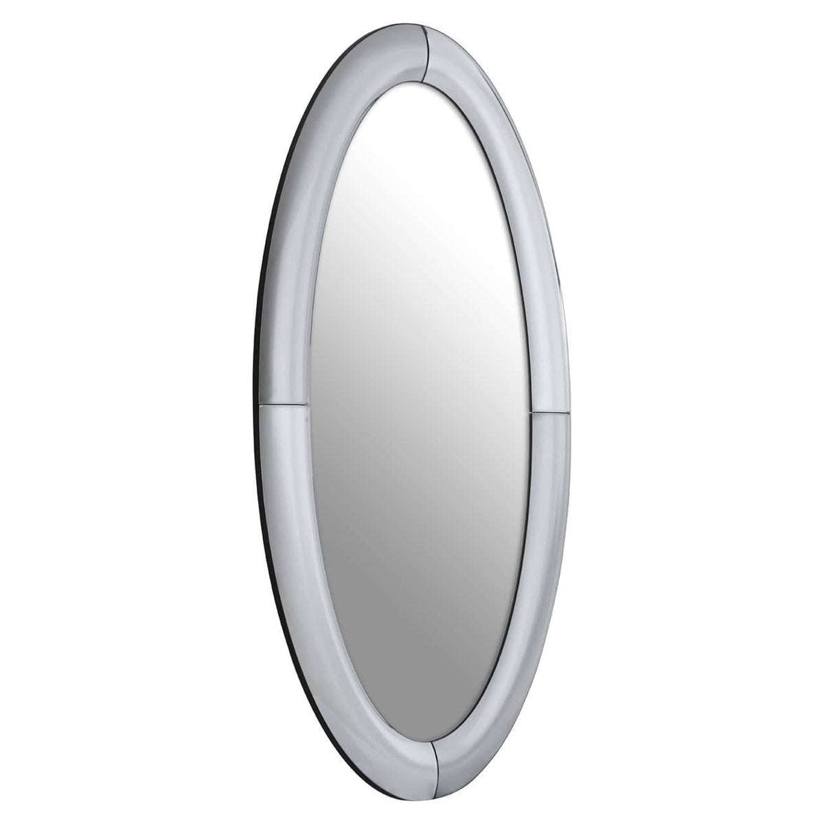 Noosa & Co. Mirrors Josie Silver Oval Wall Mirror House of Isabella UK