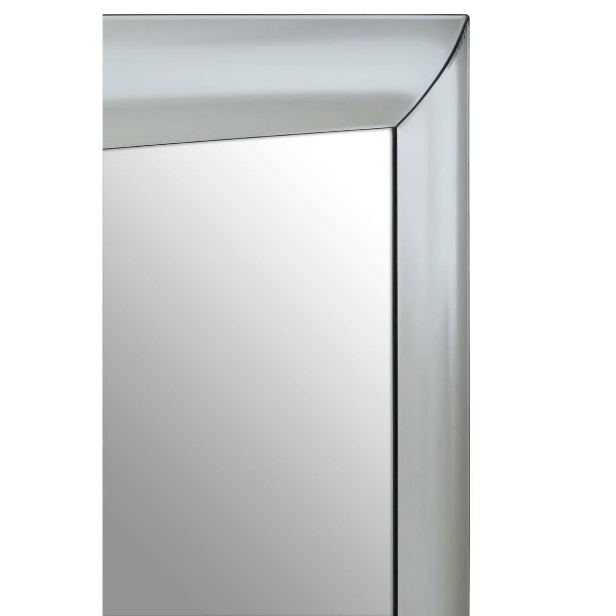 Noosa & Co. Mirrors Josie Silver Rectangle Wall Mirror House of Isabella UK