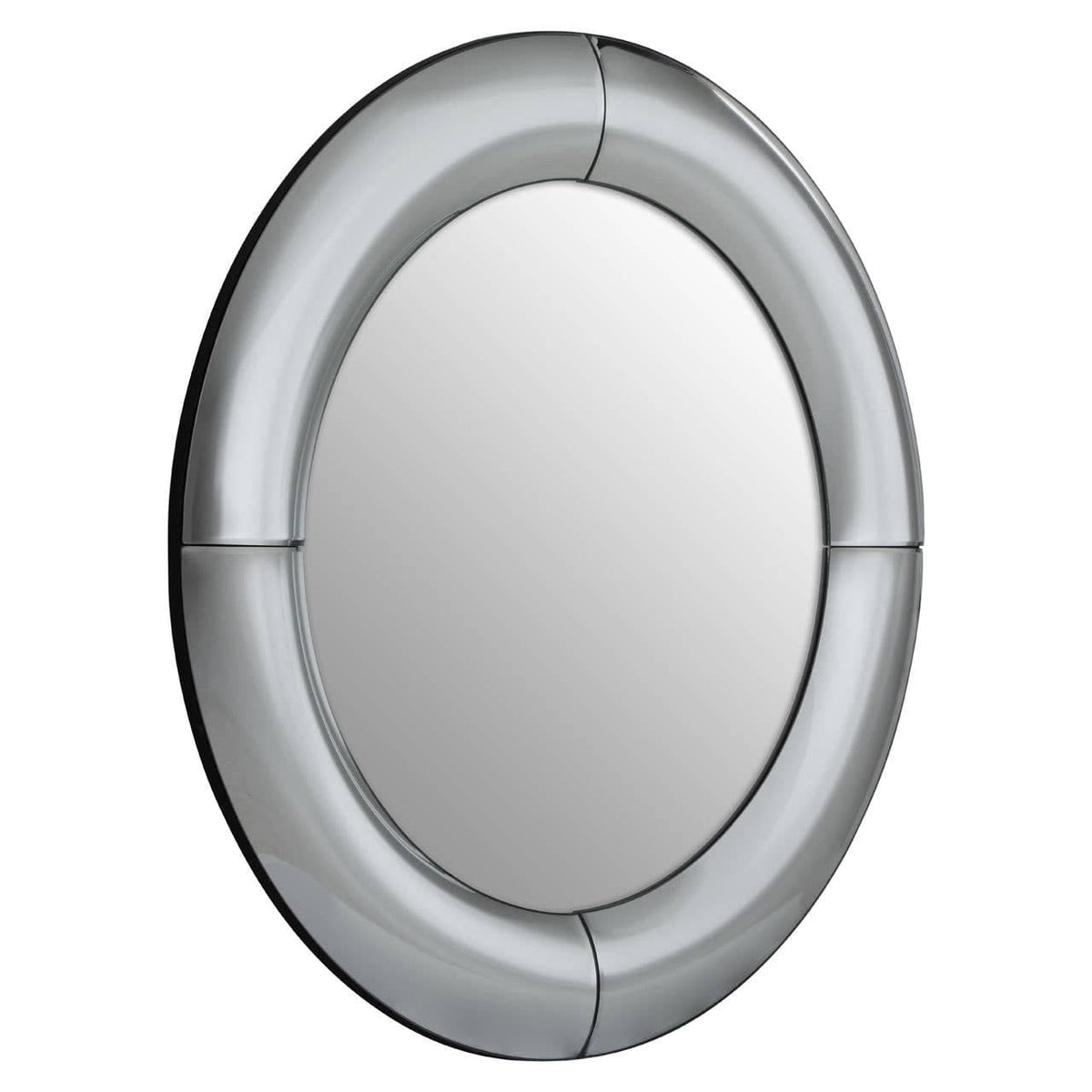 Noosa & Co. Mirrors Josie Silver Round Wall Mirror House of Isabella UK