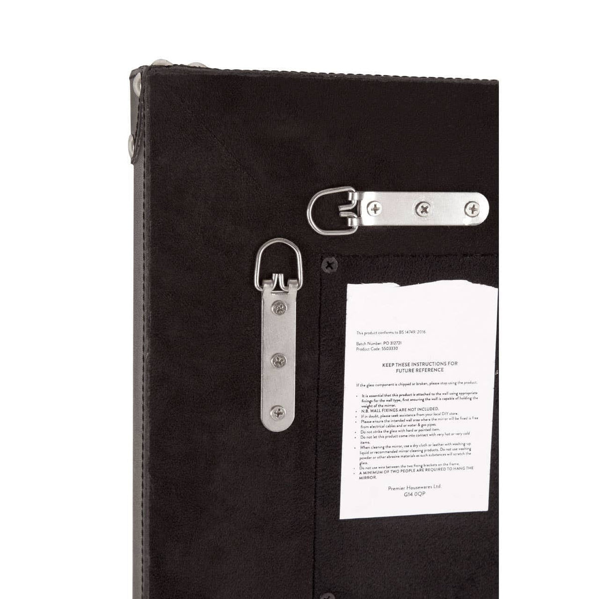 Noosa & Co. Mirrors Kensington Townhouse Leather Frame Mirror House of Isabella UK