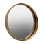 Noosa & Co. Mirrors Leonov Medium Gold Finish Wall Mirror House of Isabella UK