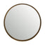 Noosa & Co. Mirrors Leonov Medium Gold Finish Wall Mirror House of Isabella UK