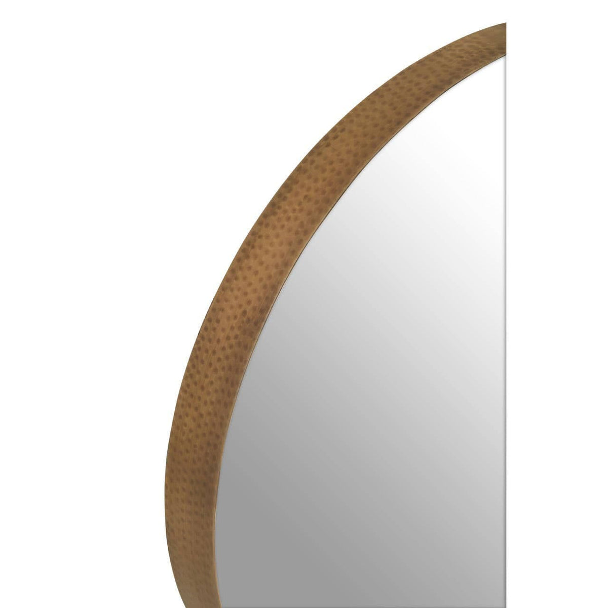 Noosa & Co. Mirrors Leonov Medium Gold Finish Wall Mirror House of Isabella UK