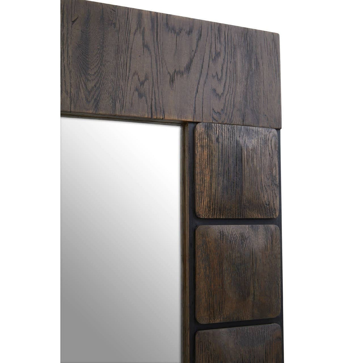 Noosa & Co. Mirrors Lucca Recycled Dark Oak Floor Mirror House of Isabella UK