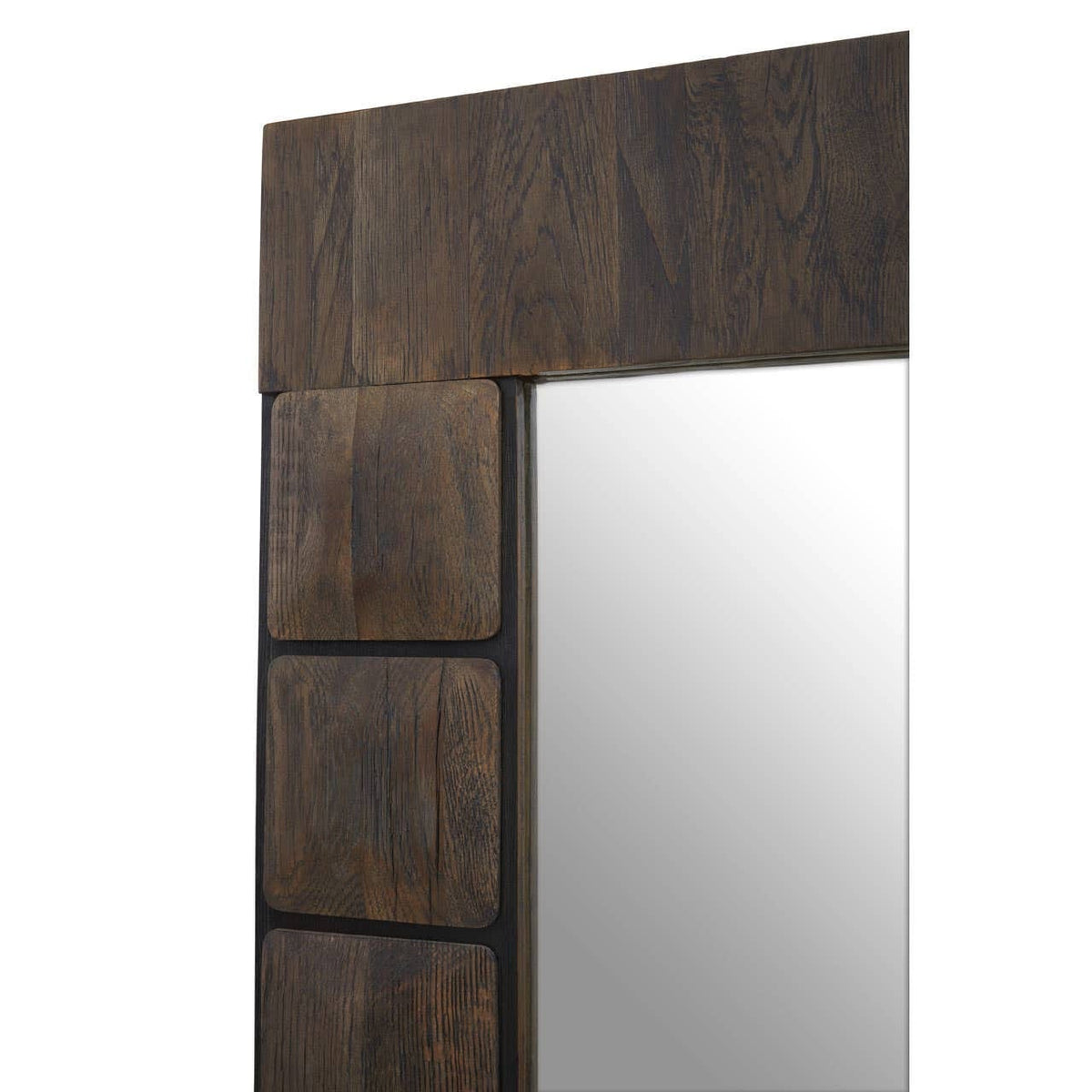 Noosa & Co. Mirrors Lucca Recycled Dark Oak Floor Mirror House of Isabella UK