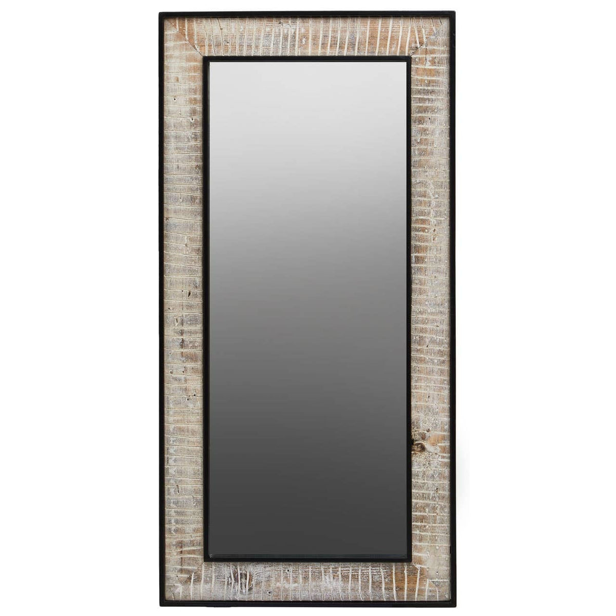 Noosa & Co. Mirrors Luxor Recycled Wood Rectangular Wall Mirror House of Isabella UK