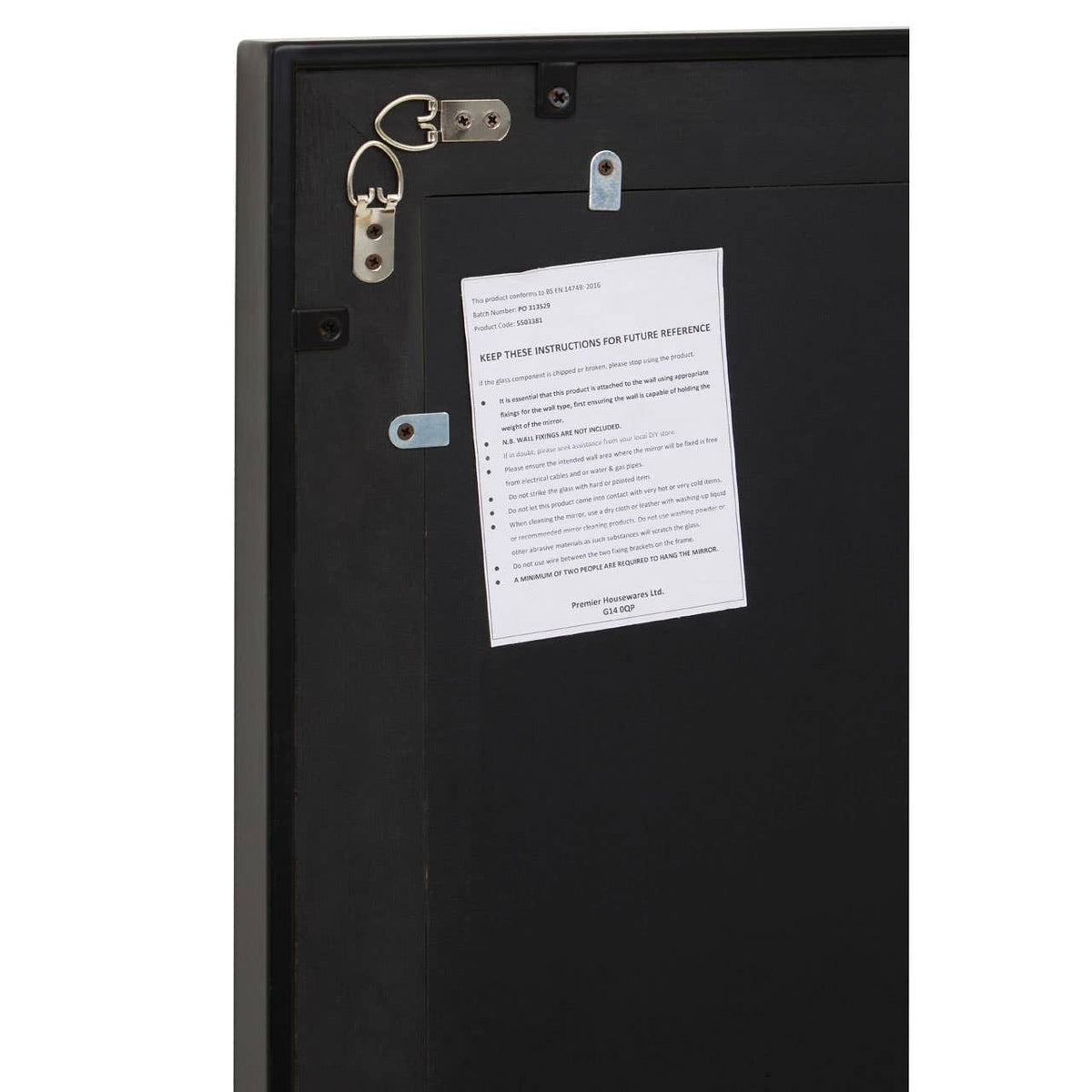 Noosa & Co. Mirrors Luxor Recycled Wood Rectangular Wall Mirror House of Isabella UK