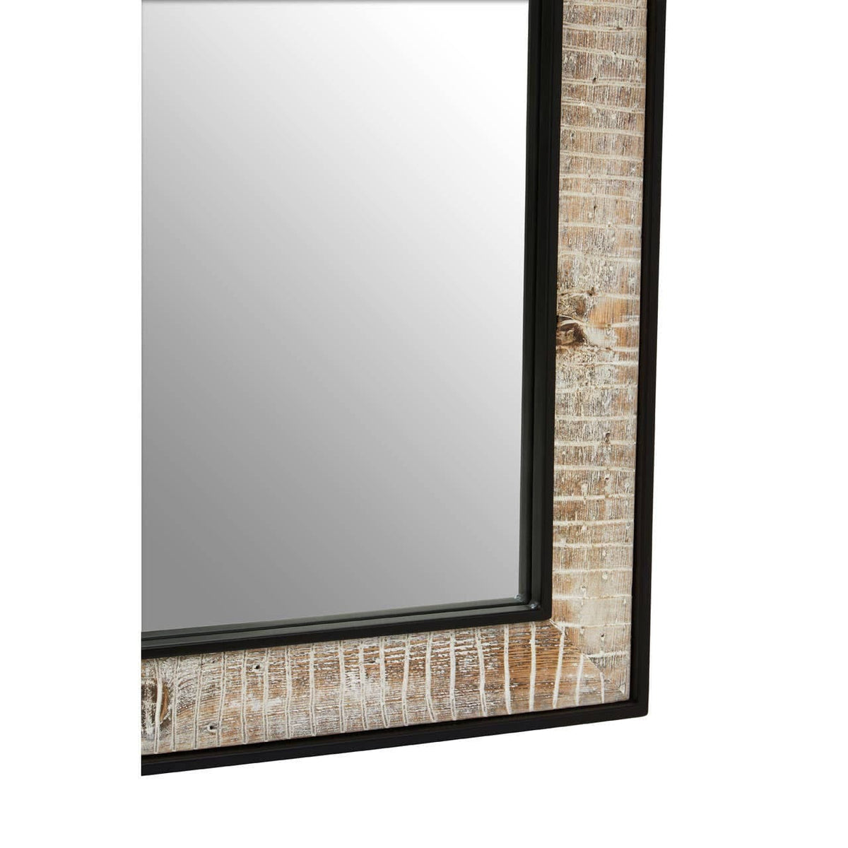 Noosa & Co. Mirrors Luxor Recycled Wood Rectangular Wall Mirror House of Isabella UK