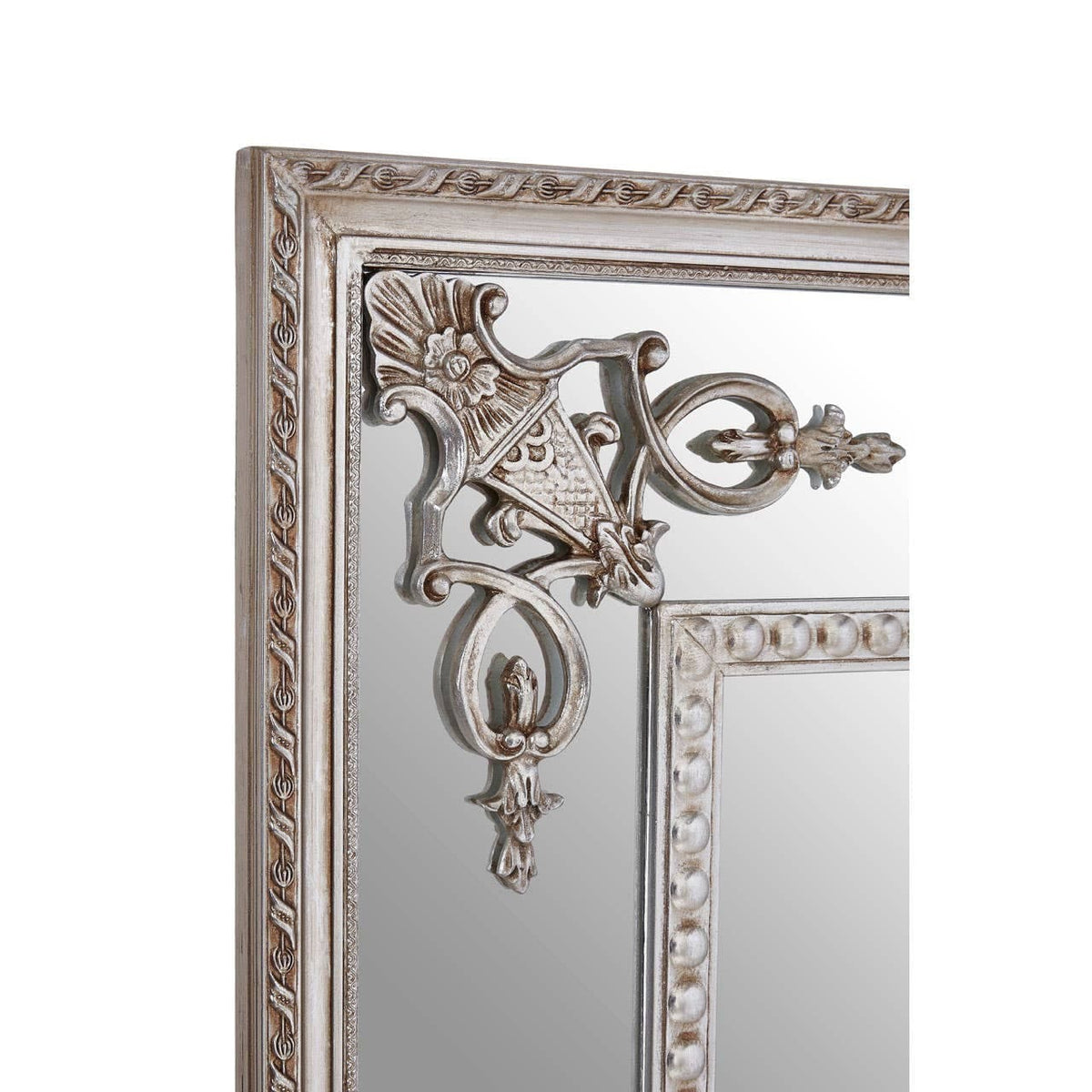 Noosa & Co. Mirrors Marseille Champagne Bead Frame Wall Mirror House of Isabella UK