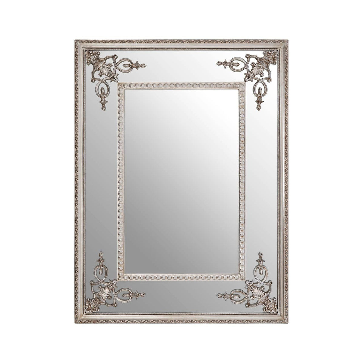 Noosa & Co. Mirrors Marseille Champagne Bead Frame Wall Mirror House of Isabella UK