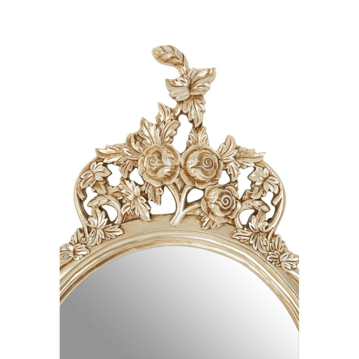 Noosa & Co. Mirrors Marseille Champagne Finish Round Wall Mirror House of Isabella UK