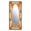 Noosa & Co. Mirrors Marseille Gold Finish Oval Border Wall Mirror House of Isabella UK