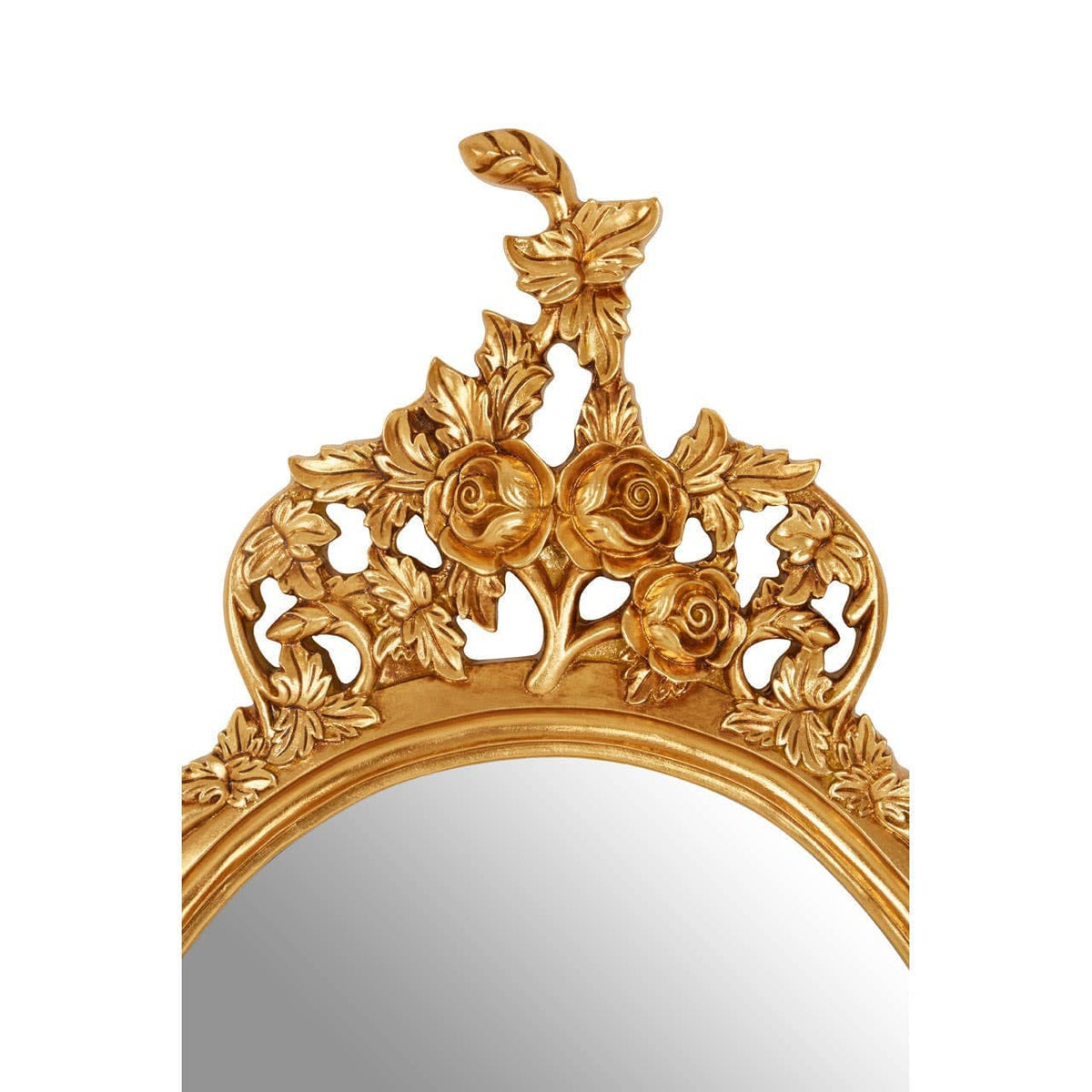 Noosa & Co. Mirrors Marseille Gold Finish Round Wall Mirror House of Isabella UK