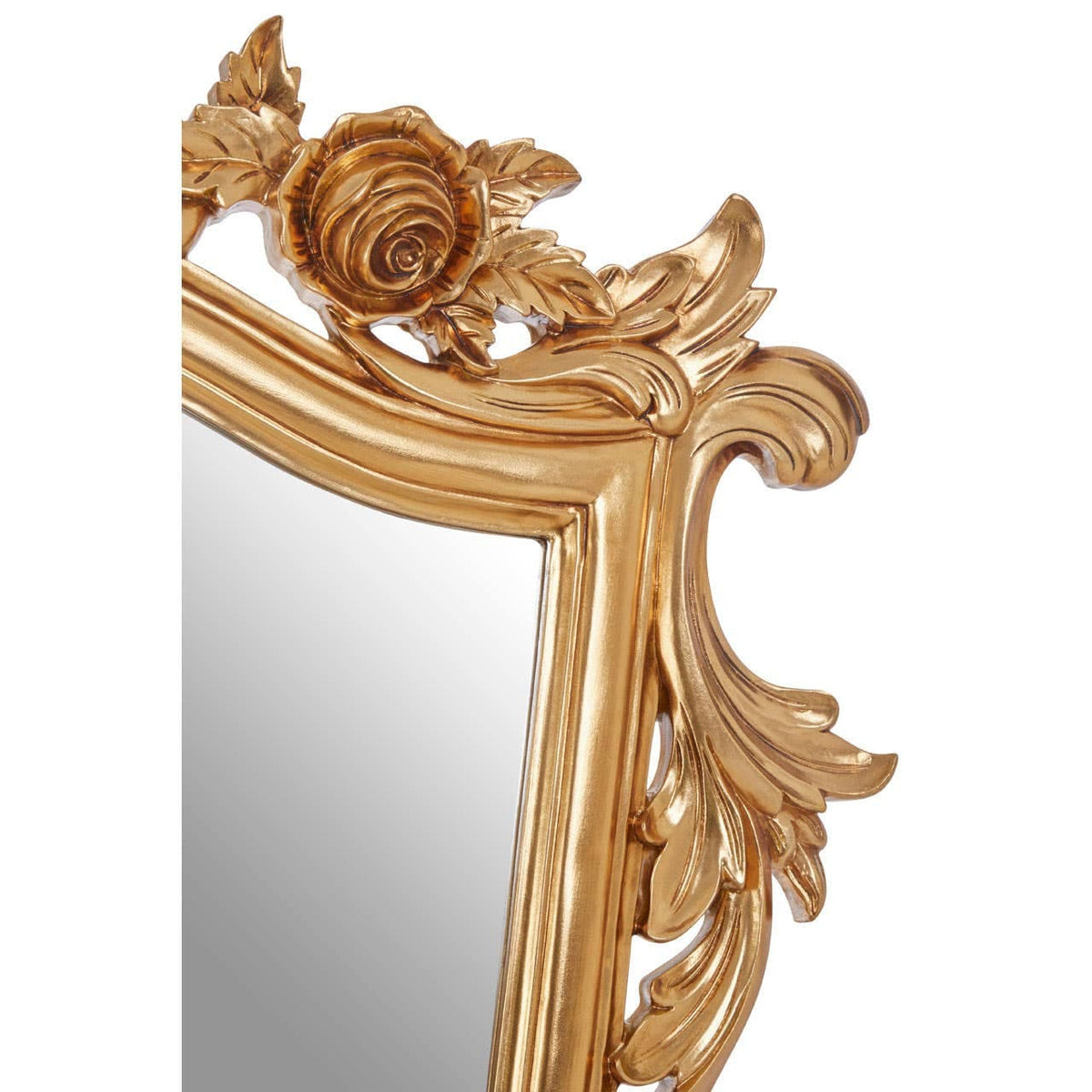 Noosa & Co. Mirrors Marseille Gold Finish Tapered Wall Mirror House of Isabella UK