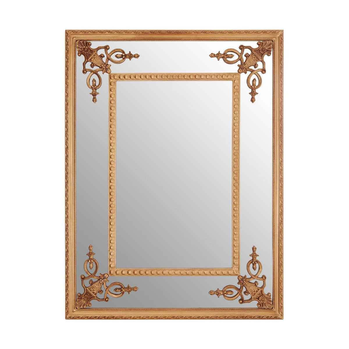 Noosa & Co. Mirrors Marseille Gold Motifs Frame Wall Mirror House of Isabella UK