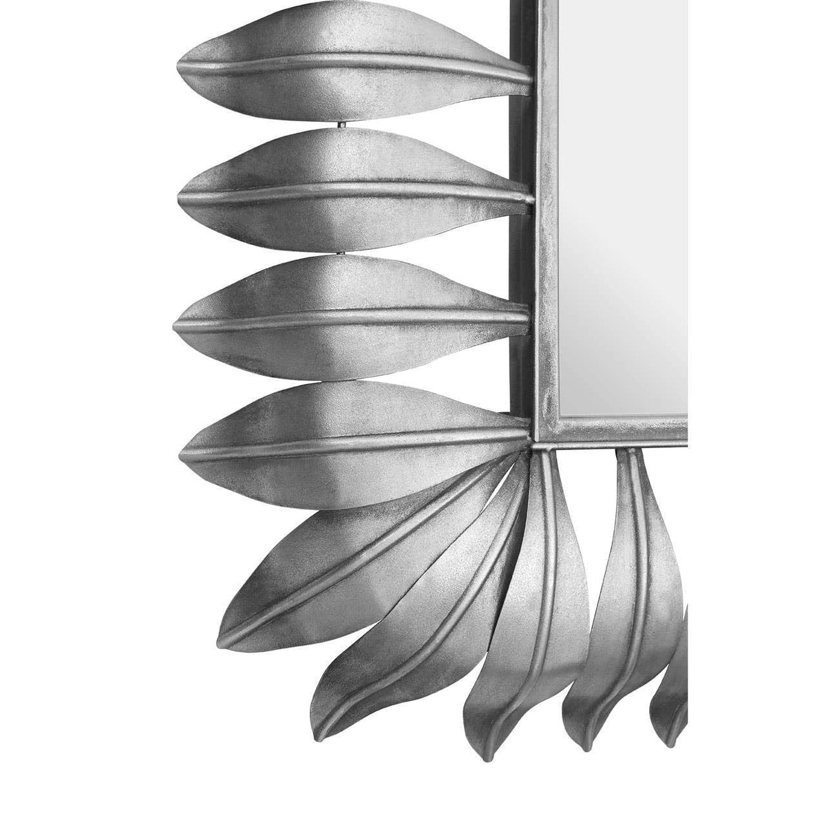 Noosa & Co. Mirrors Merlin Silver Leaf Frame Wall Mirror House of Isabella UK