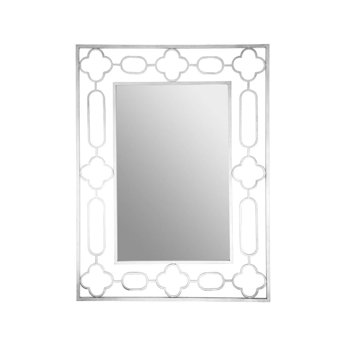 Noosa & Co. Mirrors Merlin Silver Leaf Wall Mirror. House of Isabella UK