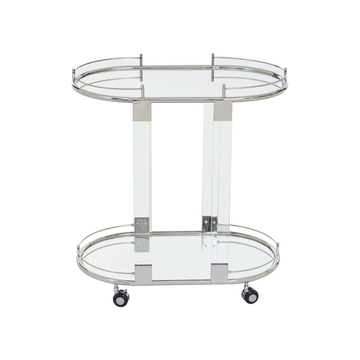Noosa & Co. Mirrors Oria Oval Mirrored Trolley House of Isabella UK