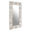 Noosa & Co. Mirrors Palazio Rectangular Wall Mirror with Silver Finish House of Isabella UK