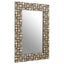 Noosa & Co. Mirrors Palu Black Wall Mirror with Shell Inlay House of Isabella UK