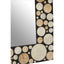 Noosa & Co. Mirrors Palu Rectangular Black Wall Mirror with Shell Inlay House of Isabella UK