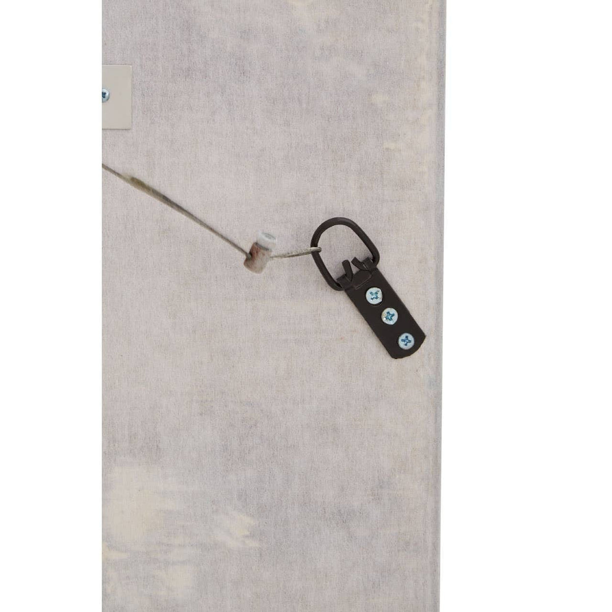 Noosa & Co. Mirrors Palu Rectangular Black Wall Mirror with Shell Inlay House of Isabella UK