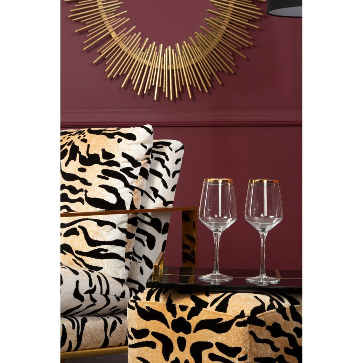 Noosa & Co. Mirrors Phalanx Oval Wall Mirror House of Isabella UK