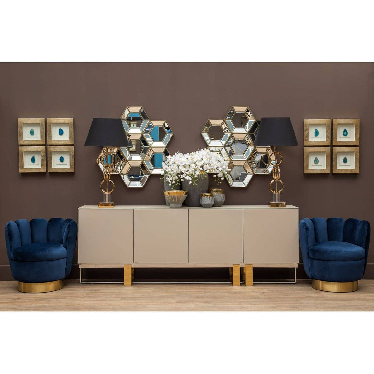 Noosa & Co. Mirrors Riva Wall Mirror House of Isabella UK