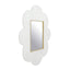 Noosa & Co. Mirrors Saras White Finish Mango Wood Wall Mirror House of Isabella UK