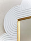 Noosa & Co. Mirrors Saras White Finish Mango Wood Wall Mirror House of Isabella UK