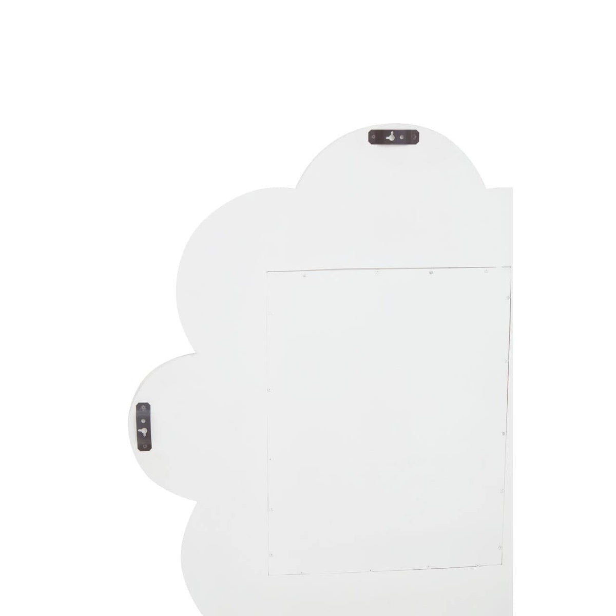 Noosa & Co. Mirrors Saras White Finish Mango Wood Wall Mirror House of Isabella UK