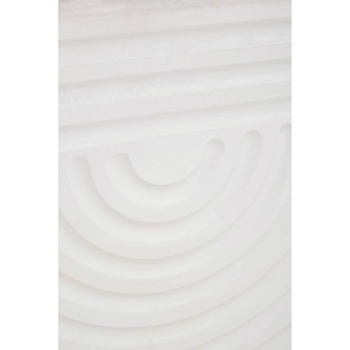 Noosa & Co. Mirrors Saras White Finish Mango Wood Wall Mirror House of Isabella UK