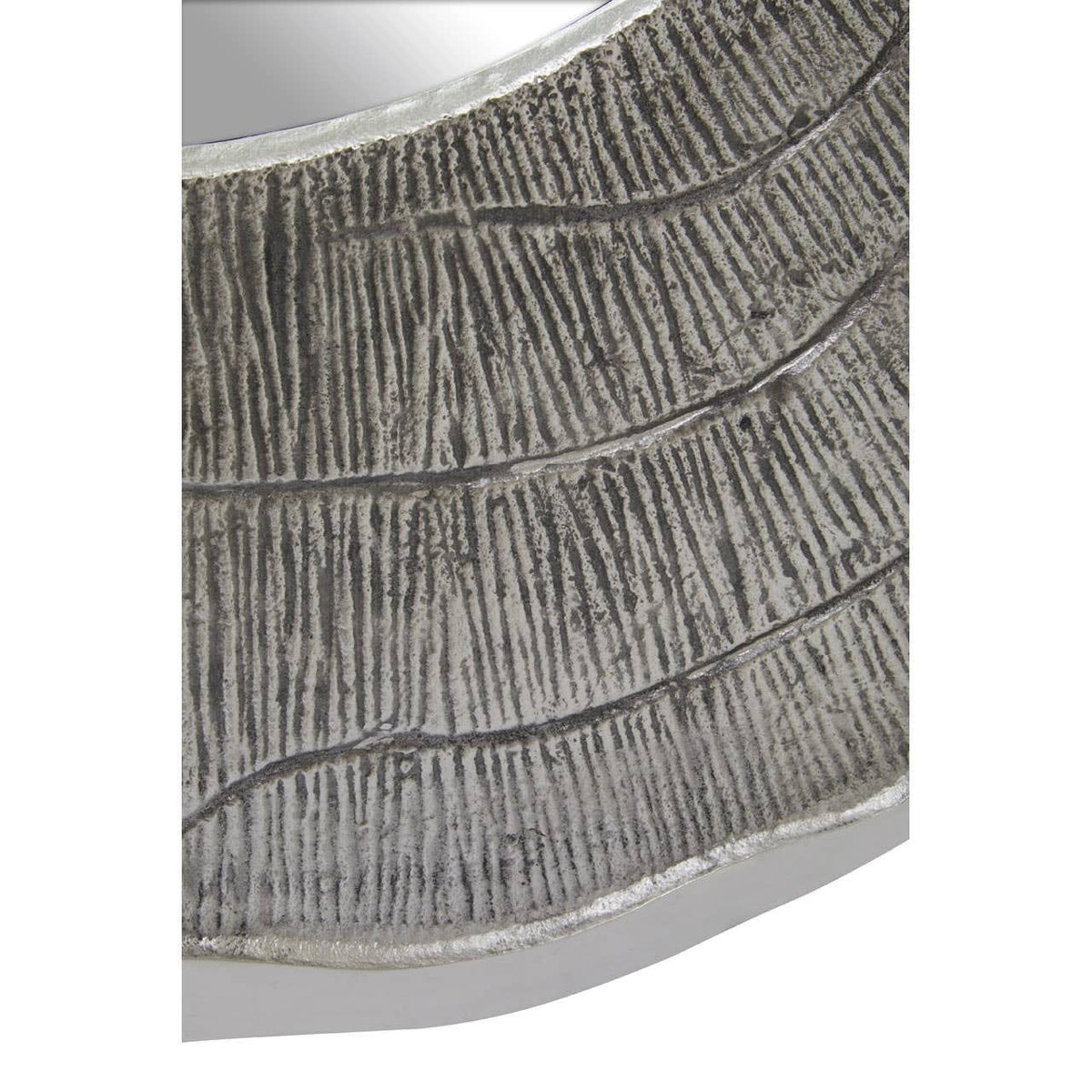 Noosa & Co. Mirrors Silva Large Oak Effect Silver Wall Mirror House of Isabella UK