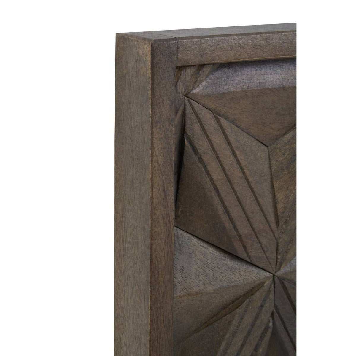 Noosa & Co. Mirrors Solana Brown Mango Wood Wall Mirror House of Isabella UK