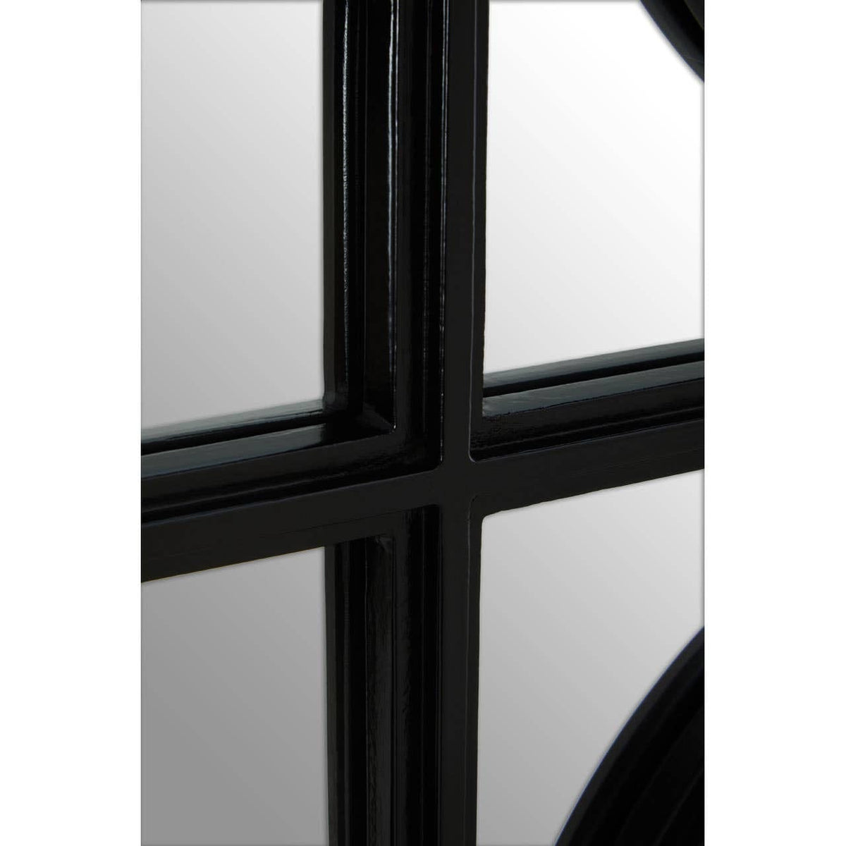 Noosa & Co. Mirrors Telese Black Decorative Wall Mirror House of Isabella UK