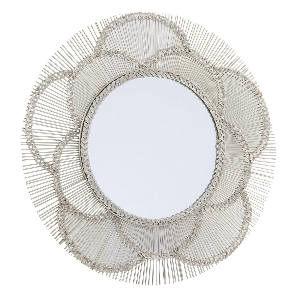 Noosa & Co. Mirrors Templar Floral Effect Wall Mirror House of Isabella UK