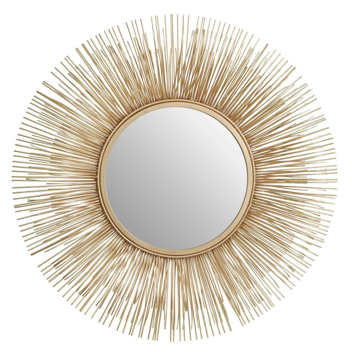 Noosa & Co. Mirrors Templar Gold Finish Sunburst Wall Mirror House of Isabella UK
