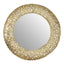 Noosa & Co. Mirrors Templar Pebble Effect Round Wall Mirror House of Isabella UK