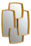 Noosa & Co. Mirrors Terni Gold Finish Wall Mirror House of Isabella UK