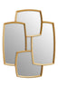 Noosa & Co. Mirrors Terni Gold Finish Wall Mirror House of Isabella UK