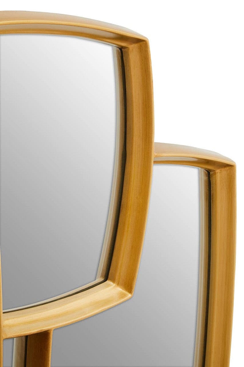 Noosa & Co. Mirrors Terni Gold Finish Wall Mirror House of Isabella UK