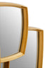 Noosa & Co. Mirrors Terni Gold Finish Wall Mirror House of Isabella UK