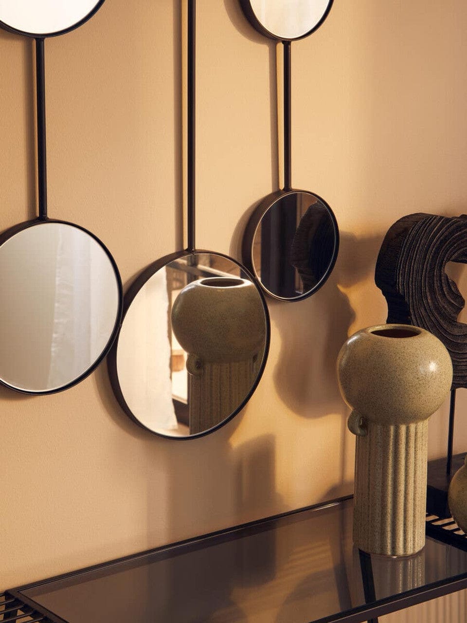 Noosa & Co. Mirrors Trento Multi Circle Wall Mirror House of Isabella UK