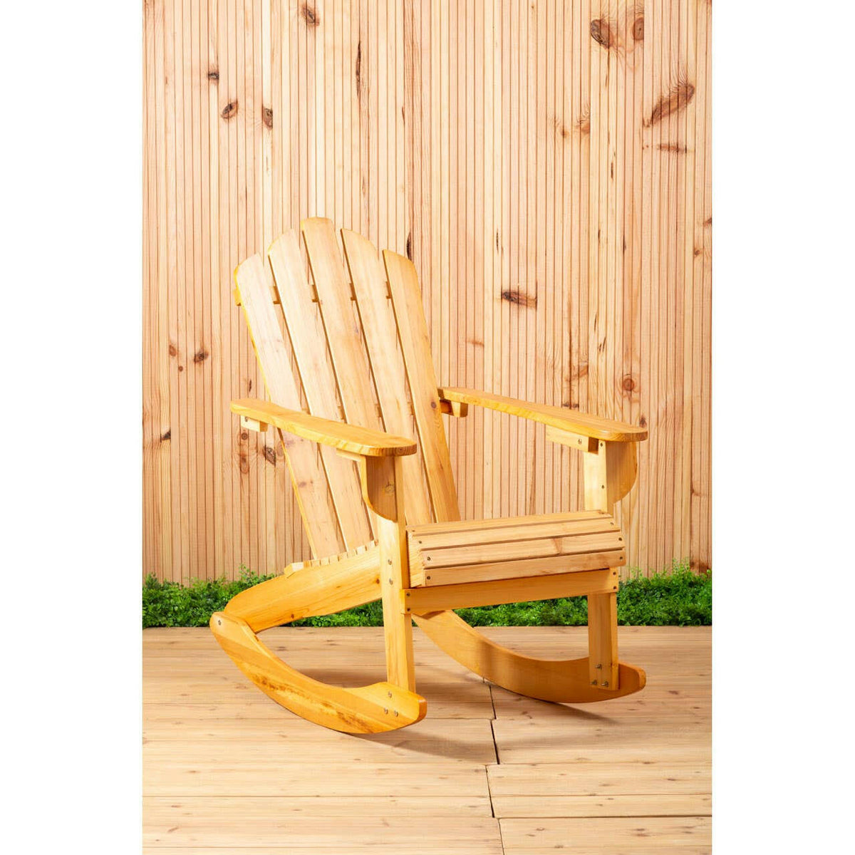 Beauport Natural Finish Rocking Chair.