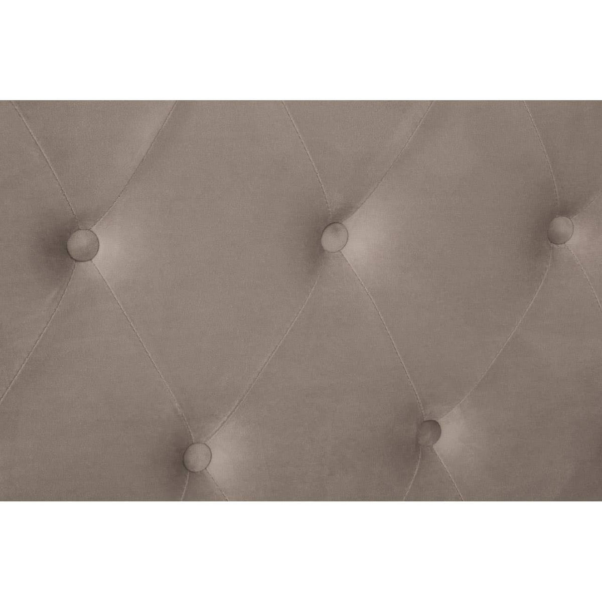 Edison Beige Double Ottoman Bed.