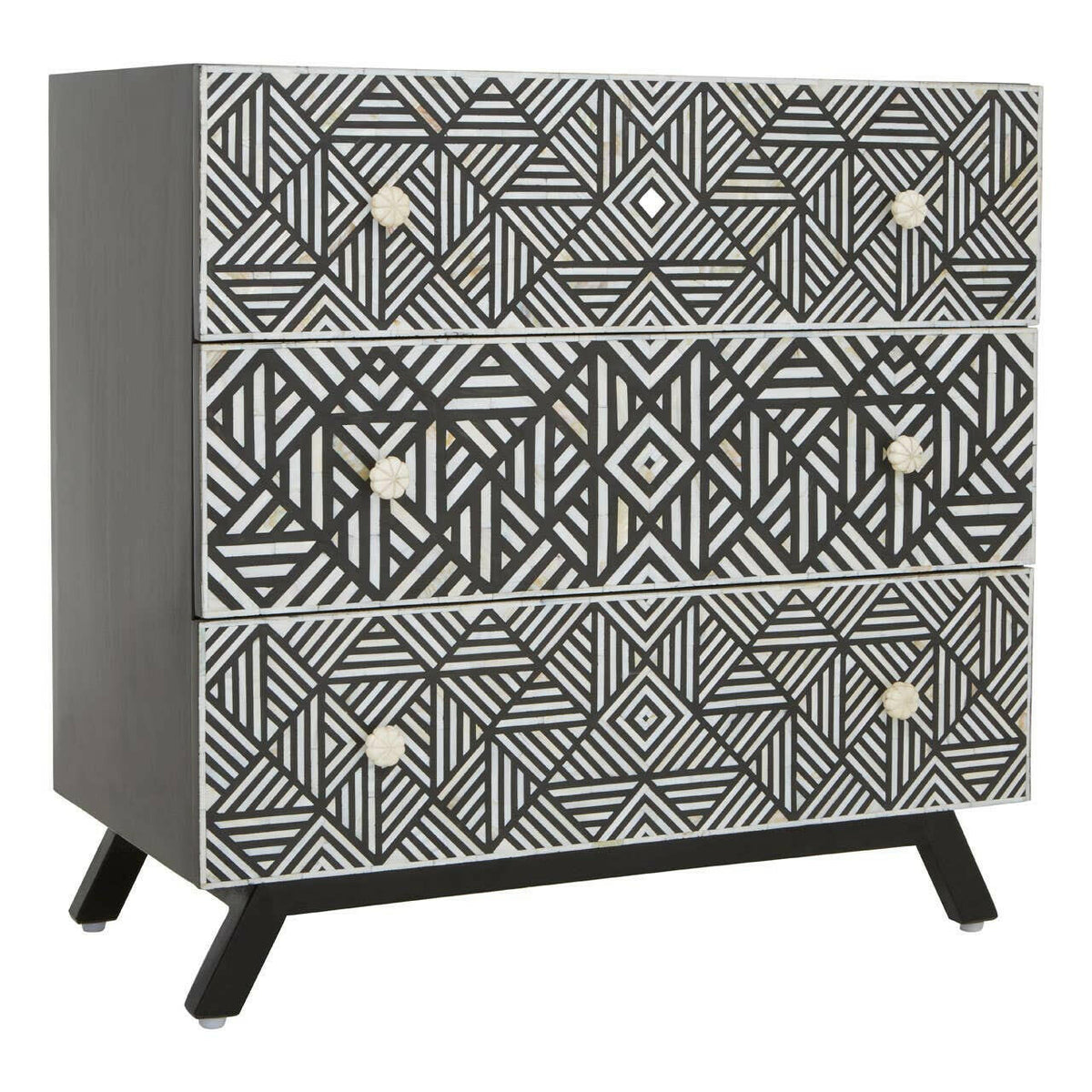 Fusion Monochrome Chest of Drawers.