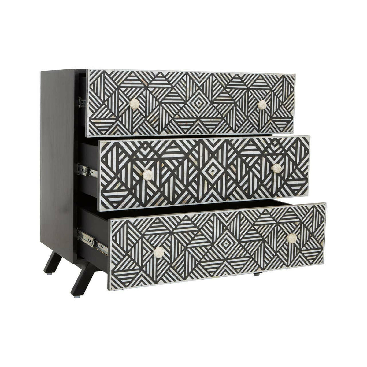 Fusion Monochrome Chest of Drawers.