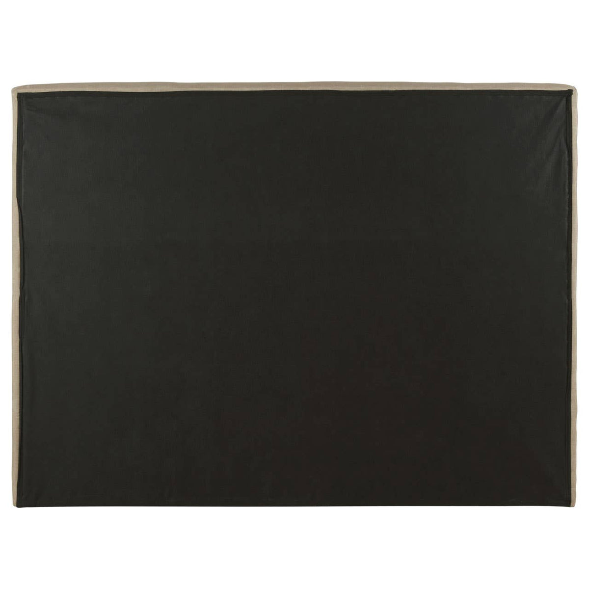 Hannah Beige Double Ottoman Bed.