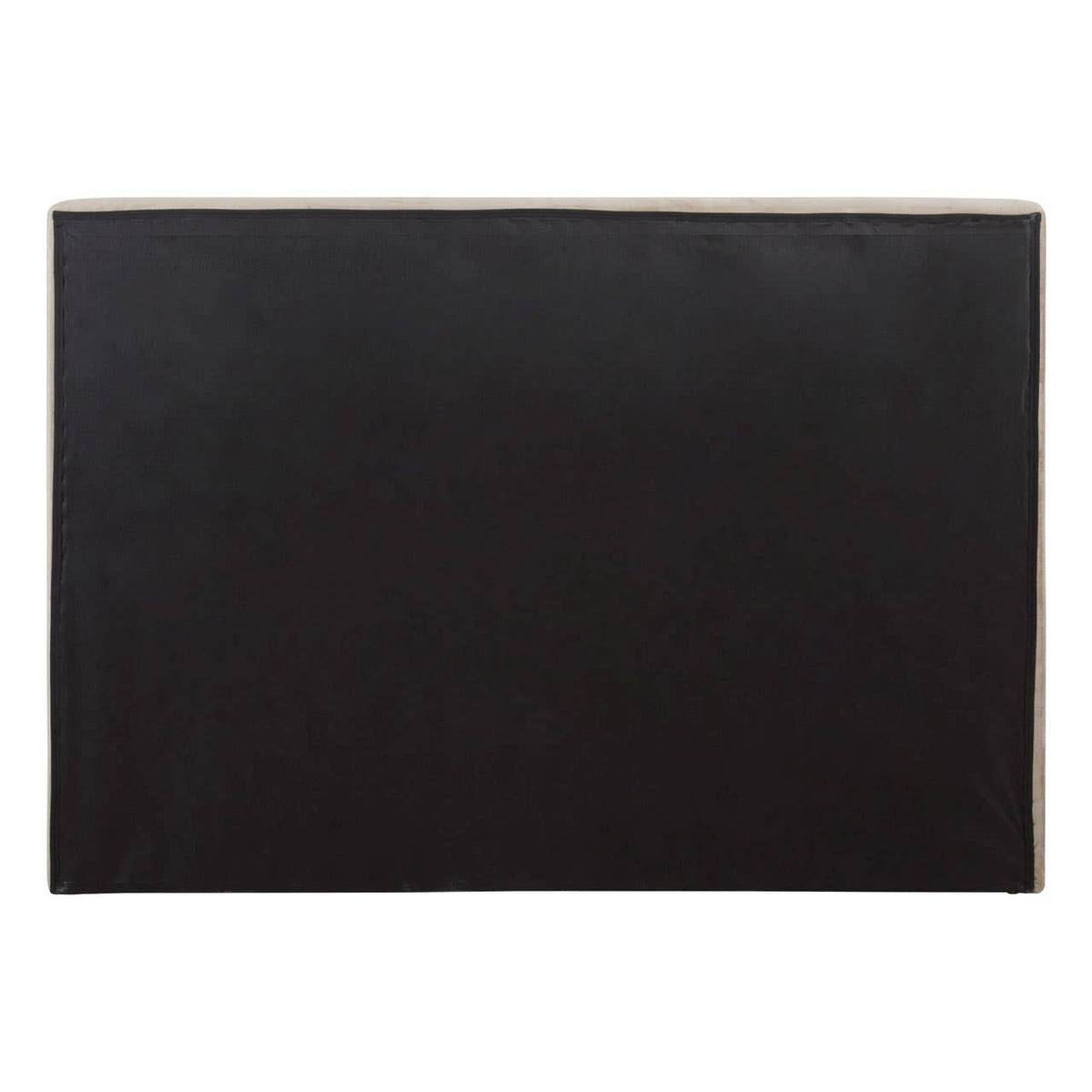 Hannah Mink Velvet Double Ottoman Bed.