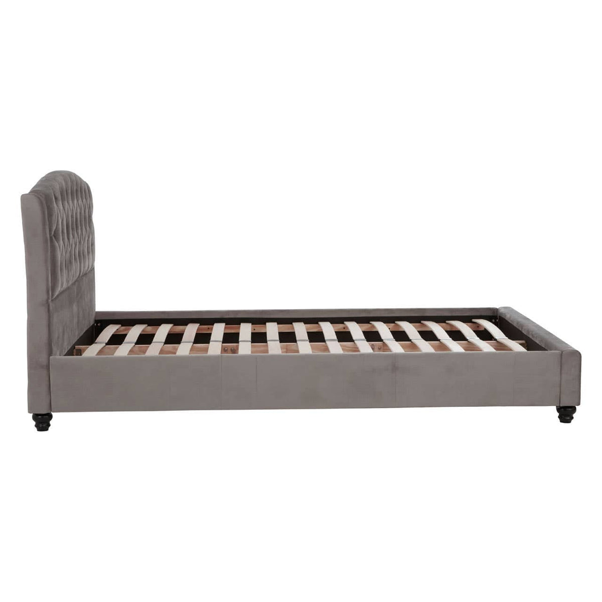 Josephine Velvet Kingsize Bed.